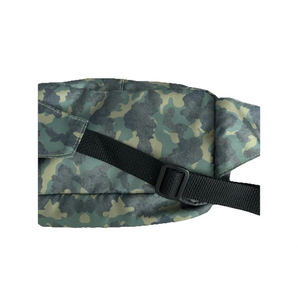 HIGH‎ SUPPLY 420 Camo Belt Bag Wear Over Shoulder green Unisex Excellent